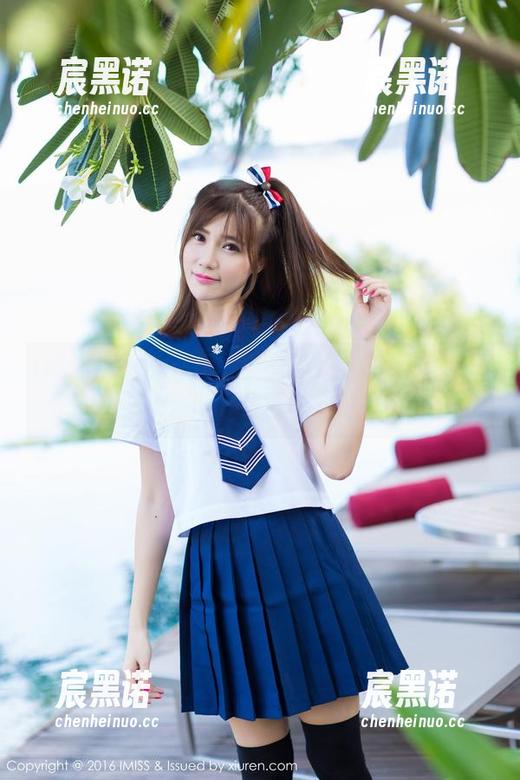 IMiss爱蜜社 - 黄歆苑的福利写真：比基尼下的喧嚣与安静