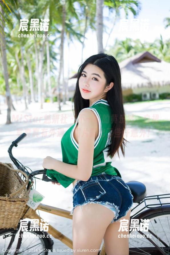 MiStar魅妍社 - 不一样的黄乐然，白裙写真真有外遇，图片露出了些许意外！